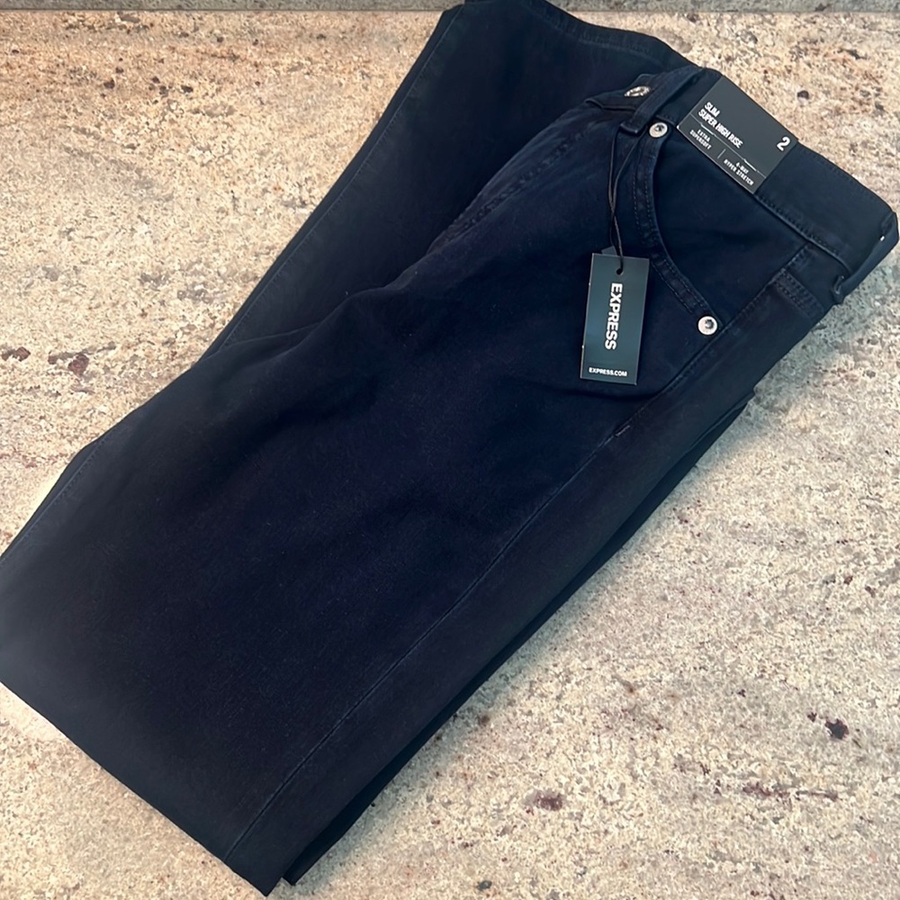 Express Super High Rise Slim Jeans